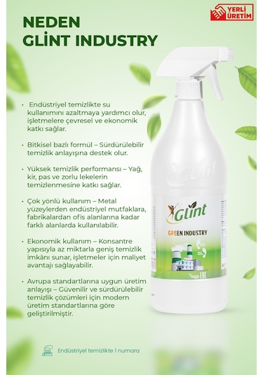 Glint Green Industry 1 Litre Tekli