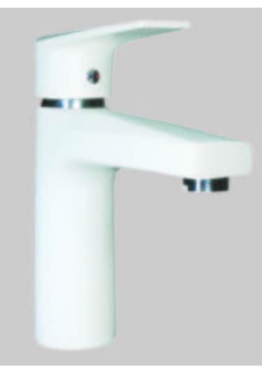 Acar Safir Lavabo Bataryası Beyaz