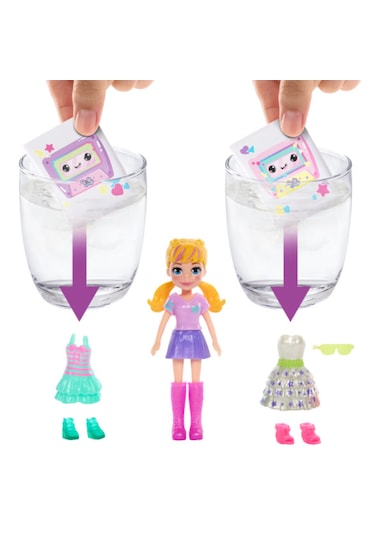 Polly Pocket Radyo Temalı Moda Eğlencesi Oyun Seti HRD65