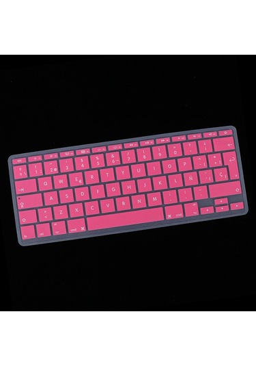 Homyl 11 Inç Macbook Pink Için İspanyolca Fonetik Klavye Pembe