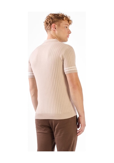 Dufy Fitilli Polo Triko Tshirt A.bej