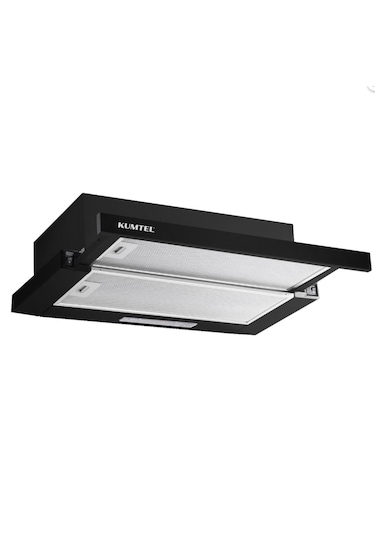 Kumtel DS6-905 S Sürgülü Aspiratör Siyah