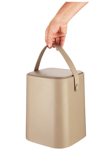 Pratik Klik Çöp Kovası 8 Lt. Latte