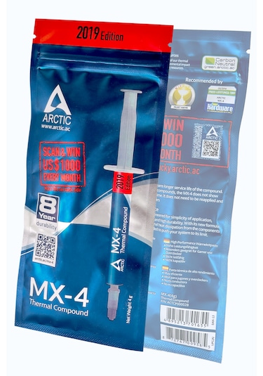 Arctıc Mx-4 4 Gram Yüksek Perfonsmanlı Termal Macun