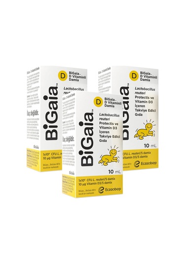 Bigaia D Vitaminli Damla 10 ml 3 Adet