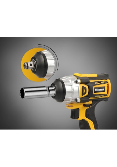 Rrtmax RTX2028B Şarjlı Somun Sıkma Kömürsüz 1/2 - Akü Hariç