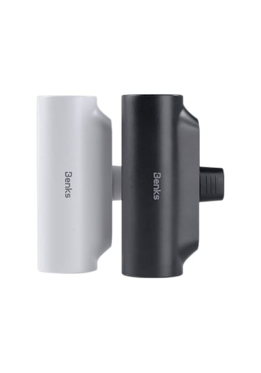 Benks PB15 5000 Mah Taşınabilir Standlı Lightning Powerbank Beyaz