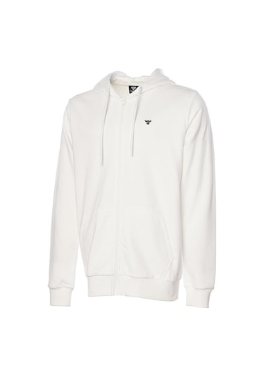 Hummel Hmlt-ıc Icona Zıp Hoodıe Erkek Günlük Sweatshirts 921836-9003 Beyaz 921836-9003 Beyaz