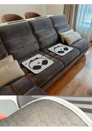 House And Life Sandalye Yastığı Kaymaz Ped 390603963 Beyaz