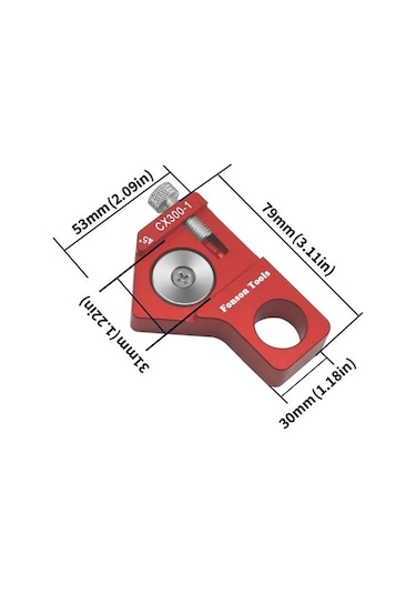 Pazly Ana Gövde, Çelik Cetvel, Mıknatıs, 20-30mm, 45/90 Derece, Alüminyum, Dayanıklı, Marangozluk, Tasarım, Ölçme Aleti Diğer