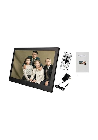 10 İnç Lcd Ekran Dijital Fotoğraf Çerçevesi Video Oynatma + Mp3