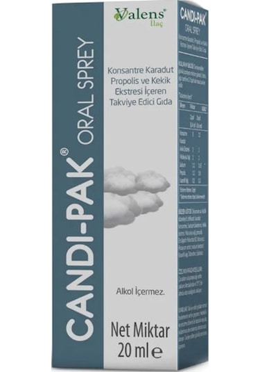 Candi-Pak Ağız Içi Bakım Spreyi 20 Ml