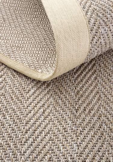 Cool Halı Sydney M104 Mutfak Halısı Leke Tutmaz Tezgah Önü Yolluk Dokuma Bordürlü İthal Sisal Halı