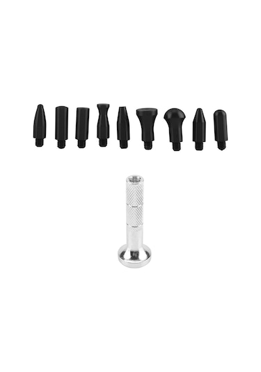 Geeroyoo Metal Ve Plastik Gövde Değiştirilebilir Uçlu Çukur Tamir Aleti - Araba, Buzdolabı, Çamaşır Makinesi İçin Hafif Ve Dayanıklı