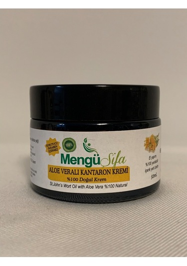 Mengü Şifa Doğal Aloe Vera + Kantaron Kremi 50 ML