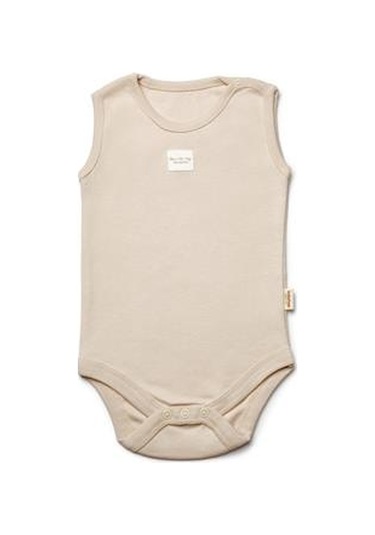 Ebek 3lü Askılı Badi Kutu Set %100 Organik Pamuk, Bebek Ve Yenidoğan Serisi -csy8119 Ekru-vizon Ekru - Vizon