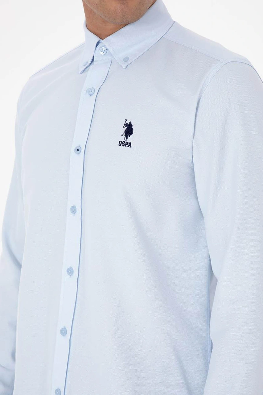 U.s. Polo Assn. Nova025k Açık Mavi Erkek Gömlek 2225592 Açik Mavi
