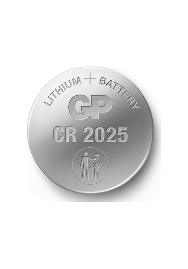 GP CR2025 3 V Lityum Kartela Düğme Pil 10 x 5