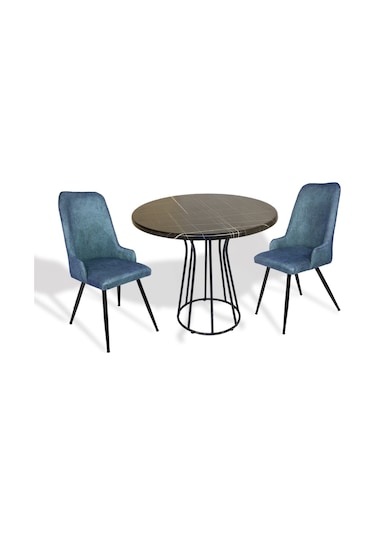 Beymobilya Palermo Werzalit - Çırağan 2 Li Masa Takımı Q80 (540840656)