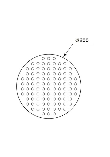 Zeın Zeın Z0201 Sabit Dikenli Sulama Aparatı, 1 Mod 145769482 Krom