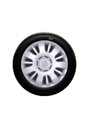 Chery Uyumlu 16 Inc Kırılmaz Sks Jant Kapağı 1 Takım 4 Adet No:407