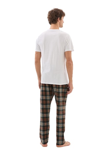 Erkek Pijama Altı 40671 - Yeşil Yeşil