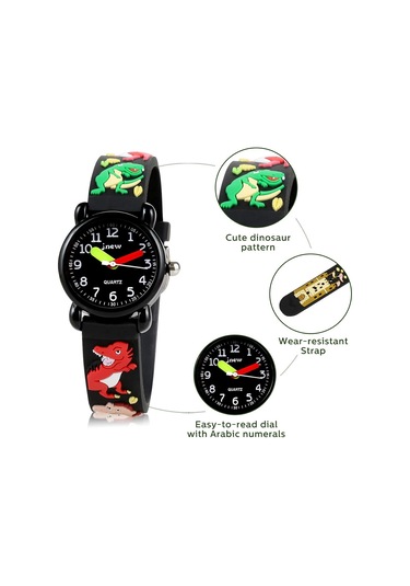 Çocuk Saati Kız Saati 3d Sevimli Karikatür Su Geçirmez Silikon Çocuk Kol Saati 3-10 Yaş Kızlar Küçük Çocuklar İçin Diğer