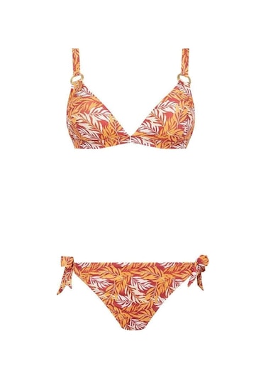 U.S. Polo Assn. Kadın Kiremit Bikini Takım