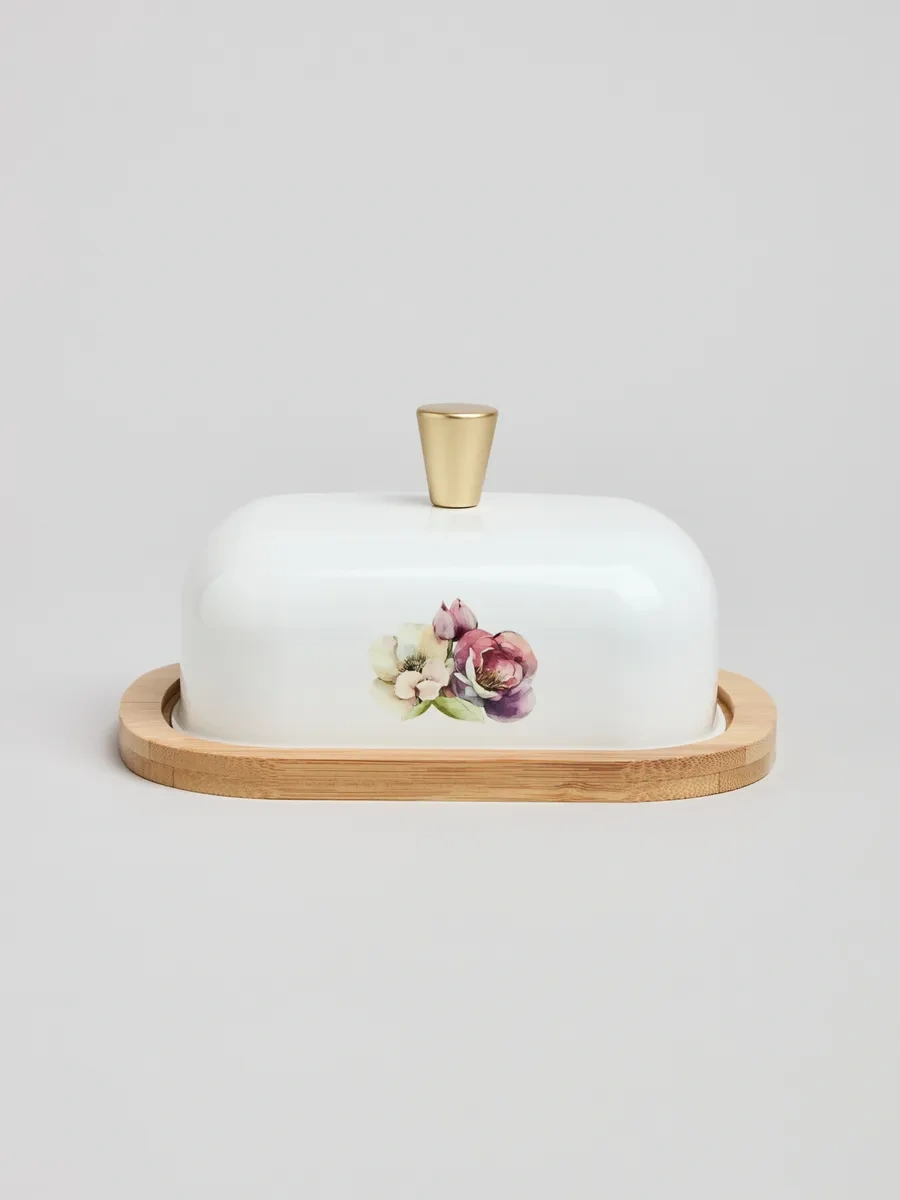 Agness Tereyağı Ve Peyniri İçin Kapaklı Sosluk 239386840 Beyaz