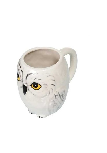 Ulzyvf Suyu Süt Seramik Şekli Kupa Kahve Kahvaltı Hayvan Beyaz Baykuş 3d Vp Beyaz