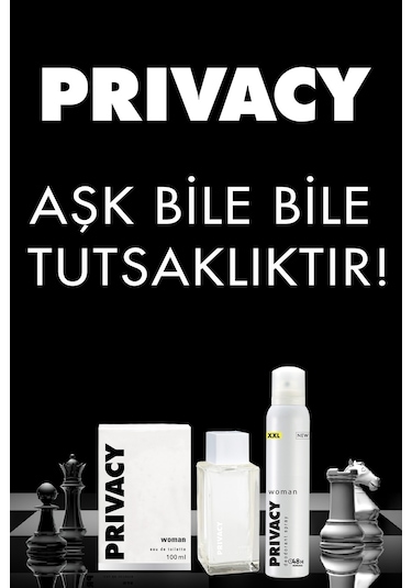 Privacy Woman Kadın Sprey Deodorant 6x200 Ml