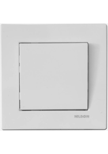 Nilson Touran Beyaz Anahtar Mk+Tuş+ Çerçeve