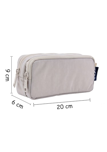 Bej Su Geçirmez Krinkıl Kumaş Çift Bölmeli