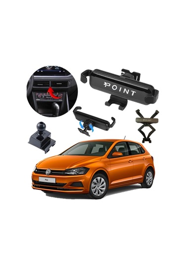 Vw Polo Araca Özel Cep Telefon Tutacağı Robotik Oynar Başlıklı 2018 - 2024 Arası Profesyonel Ürün