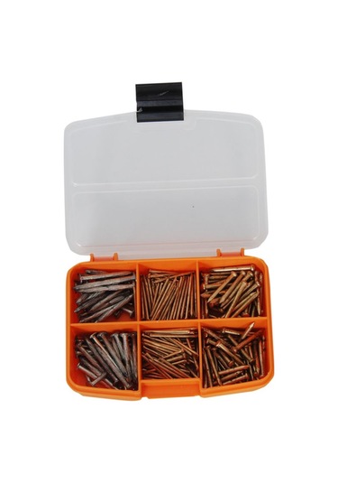 260 Adet Paslanmaz Beton Çivisi Seti - 3 Çeşit Çelik Beton, Duvar, Parke Çivisi Çivi Beton Çivisi Tr Diğer