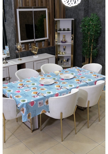 Sufre Sıvı Geçirmez Masa Örtüsü Sofra Bezi Sofra Örtüsü Piknik Örtüsü Çağla Yeşili