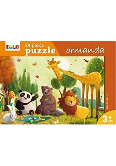 Yer Puzzle-24 Parça Puzzle - Ormanda