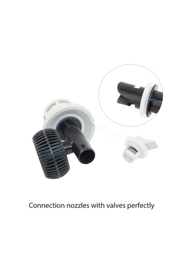 Lemestar Nylon材质 0-5psı 充气艇皮划艇冲浪板专用气压测量表 - 安全耐用压力测试工具