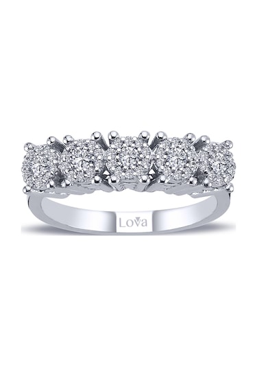 Lova 2 Karat Beştaş Görünümlü Pırlanta Yüzük - 1020305