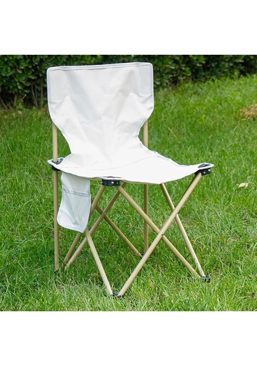 Dongjing Kamp Sandalyesi Açık Sandalye Katlanır Plaj Sandalyesi Siyah