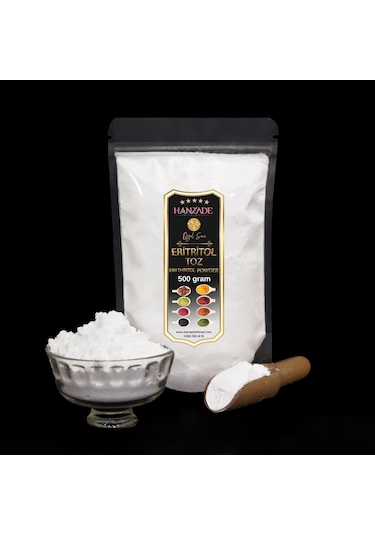 Hanzade Bitkisel Eritritol Pudra Form 500 G