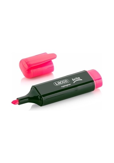 Fosforlu Kalem 10Lu Paket 2 Yil Kurumaz Lacco Pembe