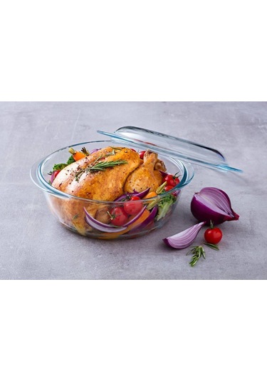 Pyrex 108A000/7043 Yuvarlak Fırın Kabı 2.1 L