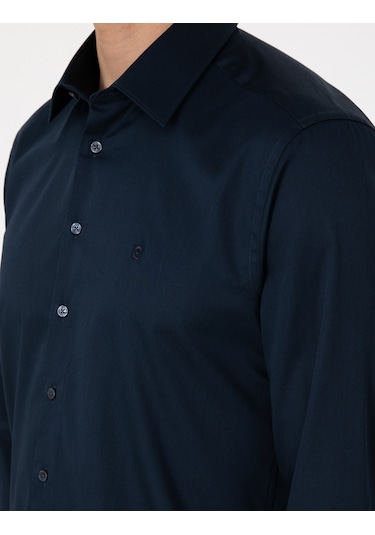 Pierre Cardin Erkek Lacivert Gömlek Basic 50305127-vr033 Lacivert