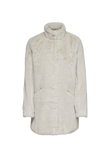 only kadın bej pelüş mont 1545842154