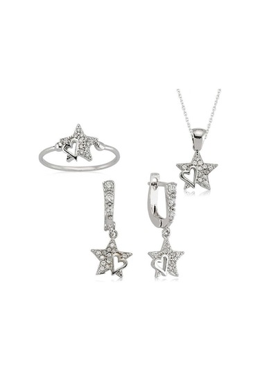 Gümüş Yıldız Kadın Set (551167857)