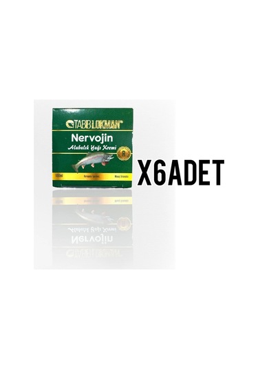 Tabib Lokman Nervojin Alabalık Yağı Masaj Kremi 6 x 100 ML
