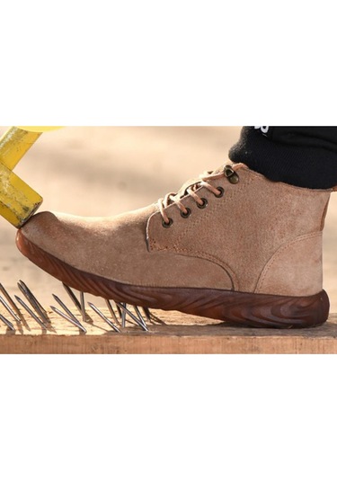 Suntek 1 Çift Yüksek Emek Sigortası Ayakkabı 41-sarı