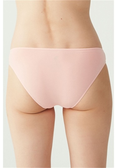 U.s Polo Assn. 67006 Kadın 5 Li Kıl Lastiklı Slip-siyah&ten&beyaz&somon&kırmızı mix color