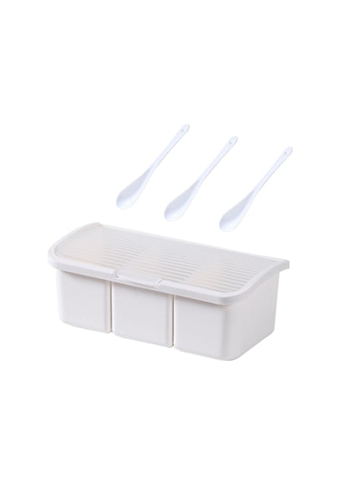 Suntek Magideal Baharat Kavanozları Ev Yemekleri Için 3-ızgara